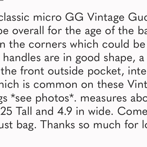 Gucci Vintage Micro Gg Monogram Boston Bag - Picture 8 of 8